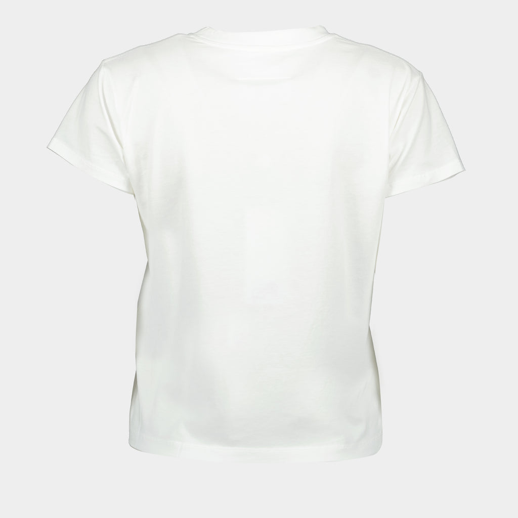 T-shirts T-shirt serpent Mm6 Blanc Femme