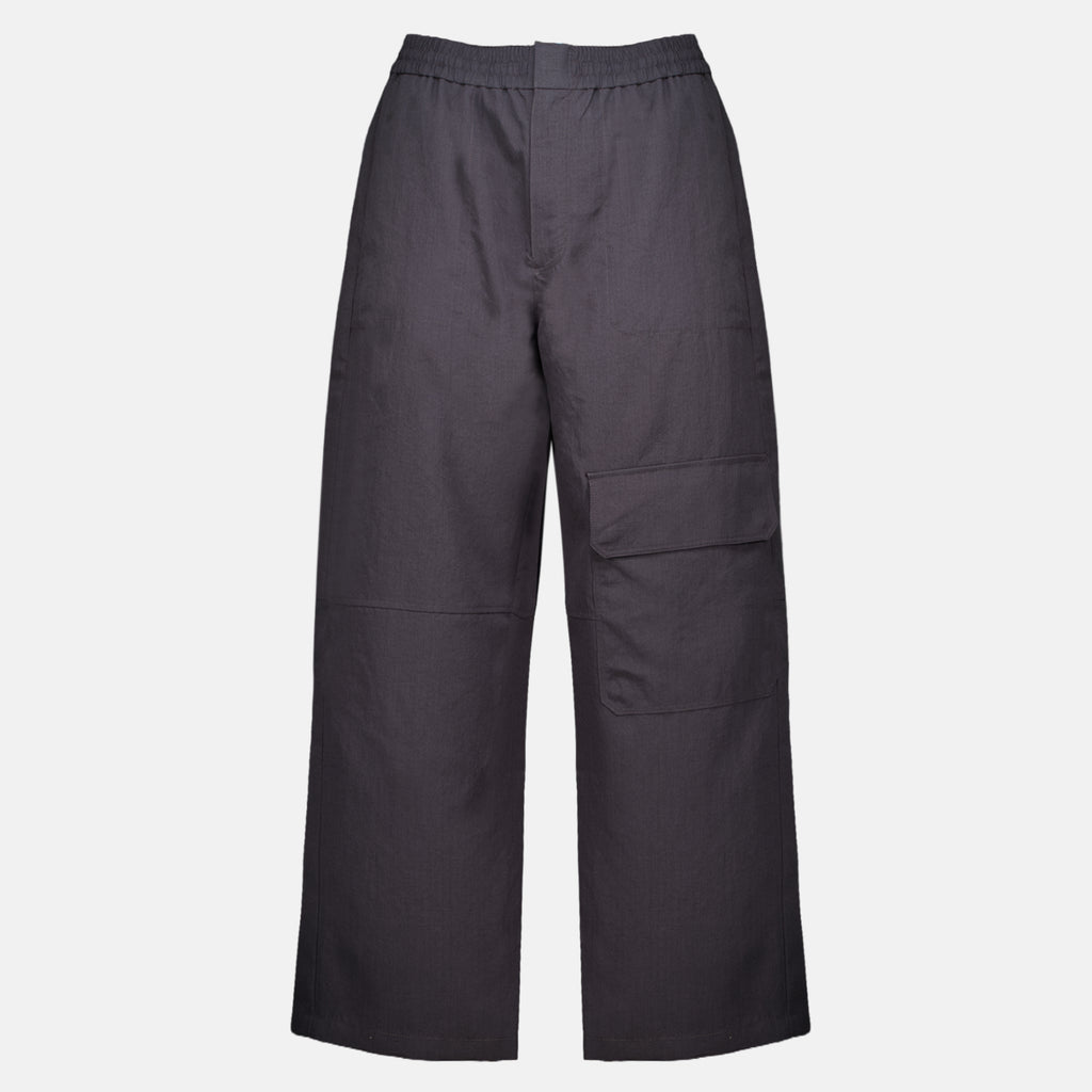 Pantalons Pantaloni Cargo in Canvas Tecnico Maison Kitsune Gris Homme