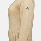 Maille Beiger Rollkragenpullover Moncler Beige Femme