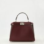 Immagine dell'articolo Mini Peekaboo bordeaux del marchio Fendi per Donna - Collezione Primavera-Estate 2026 - Vista Retro
