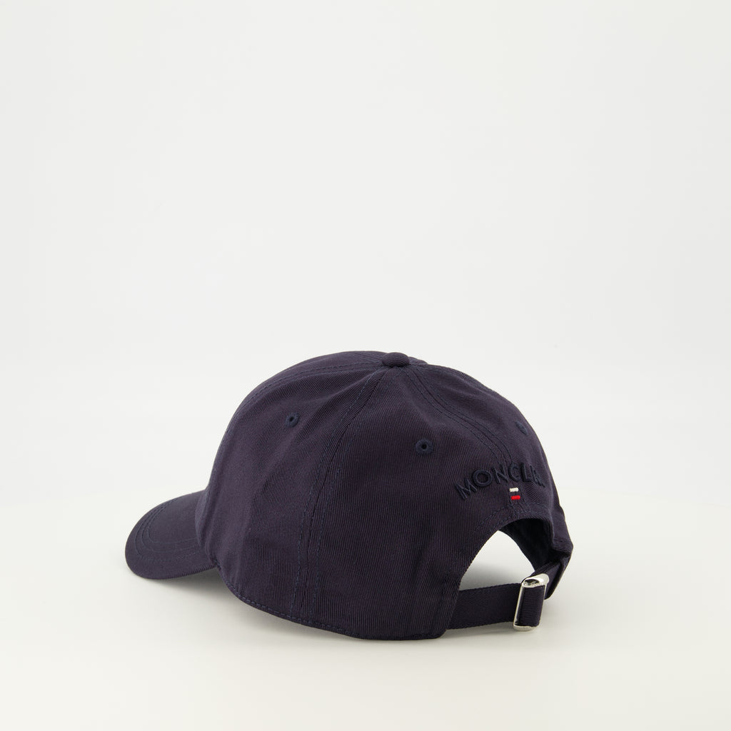 Immagine dell'articolo Cappellino con logo blu navy del marchio Moncler per Uomo - Stagione Primavera-Estate 2026 - Vista Dettagliata_2