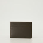 スモールレザーグッズ Porte-cartes Saint Laurent Paris Saint Laurent カーキ Homme