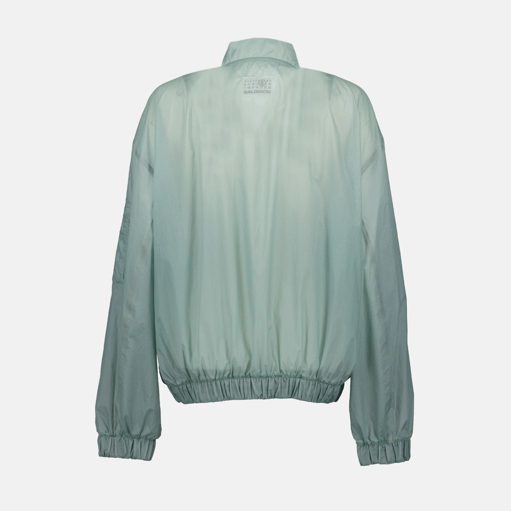 Giacche MM6 x Salomon Giacca Antivento Mm6 Verde Femme