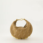 Sacs à main et épaule Sac Fendigraphy mini Fendi Beige Femme