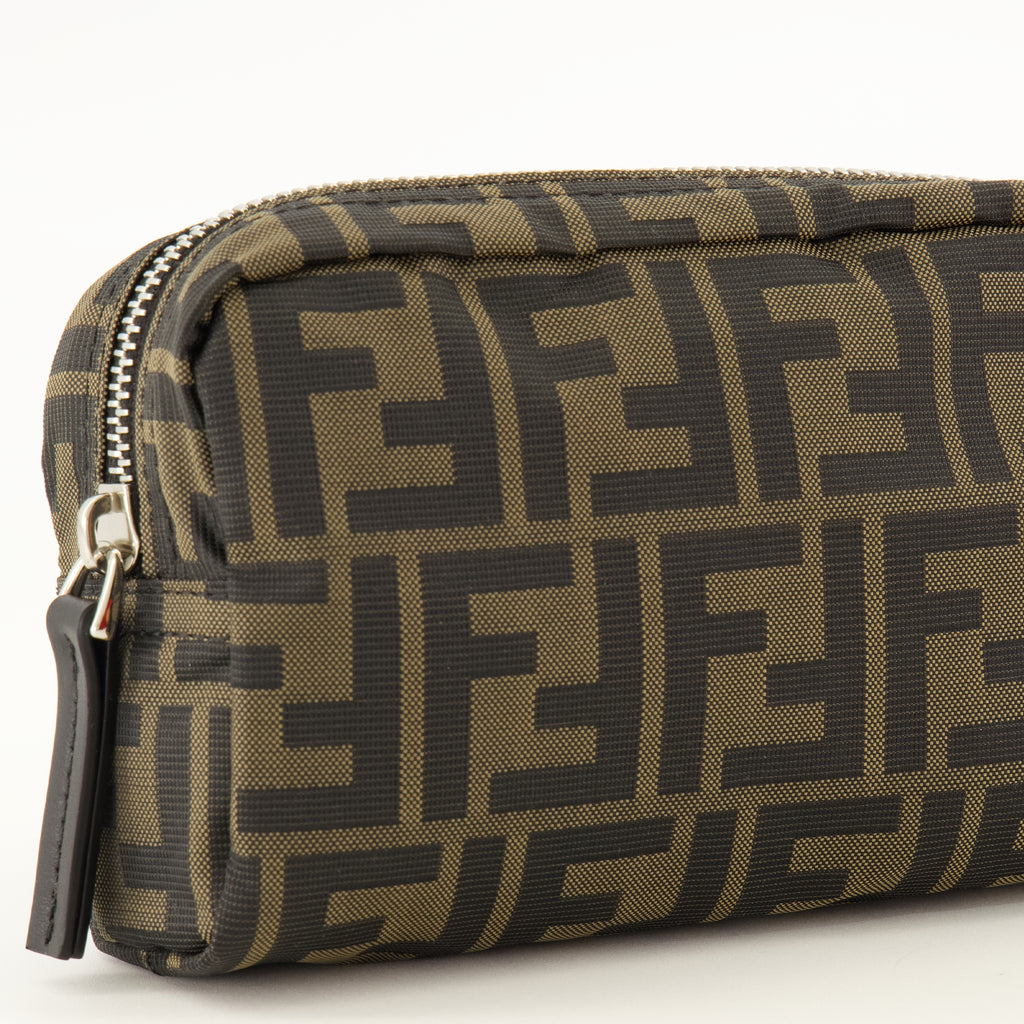Pochettes Trouse de toilette micro Fendi Marron Unisexe