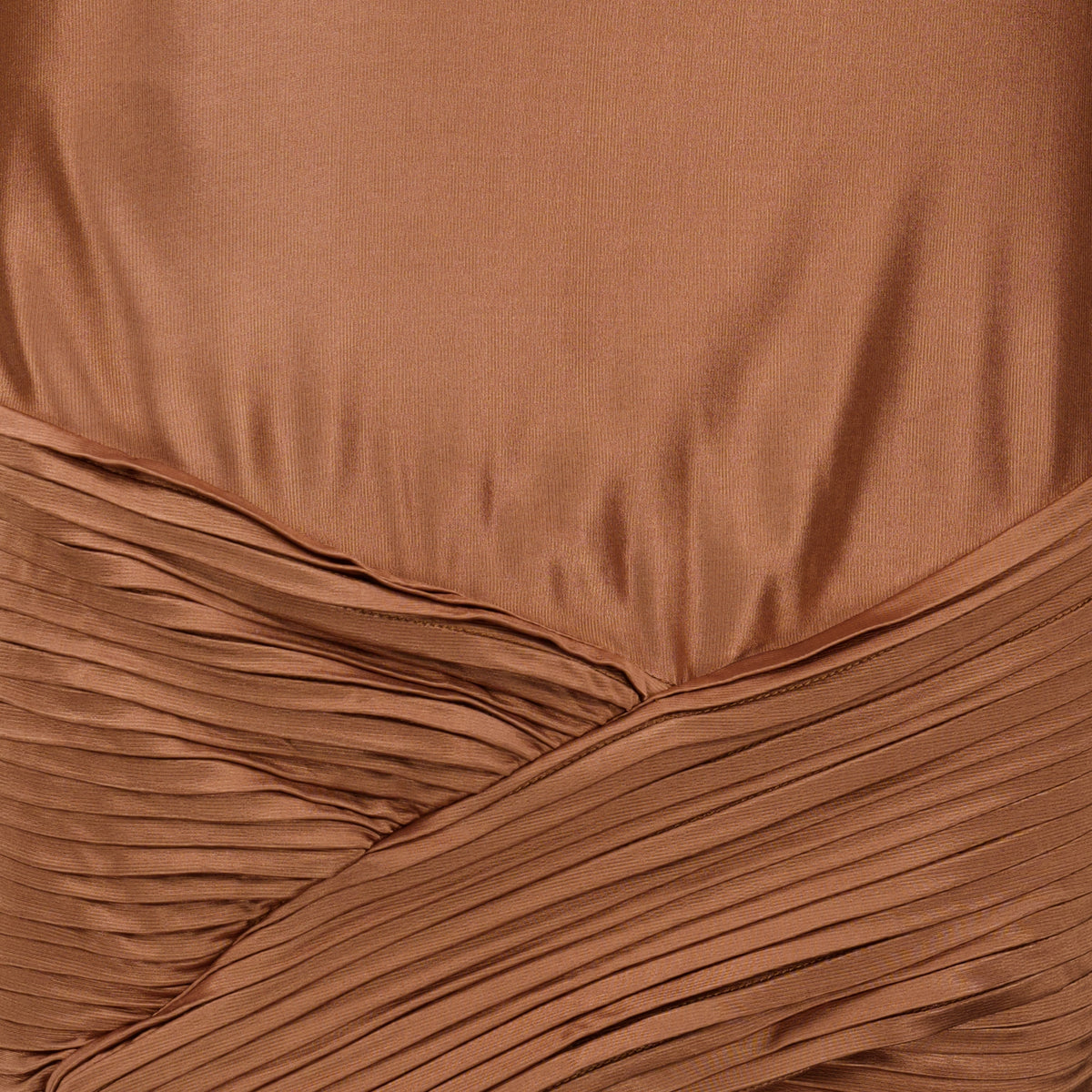 Jupes Mini jupe en satin marron Rabanne Marron Femme