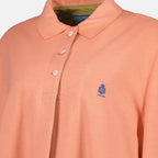 Image de l'article Manteau en coton piqué rose orangé de la marque Prada pour Femme - Saison Printemps-Été 2026 - Vue détaillée_1