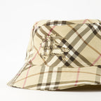 Gorras, sombreros y gorros Bob Check Burberry Beige Unisexo