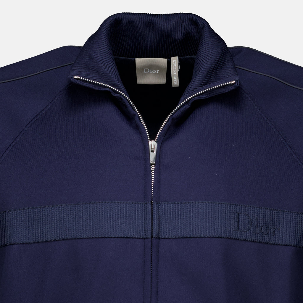 Vestes Chaqueta de Tecido Técnico Azul Marino Dior Bleu foncé Homme