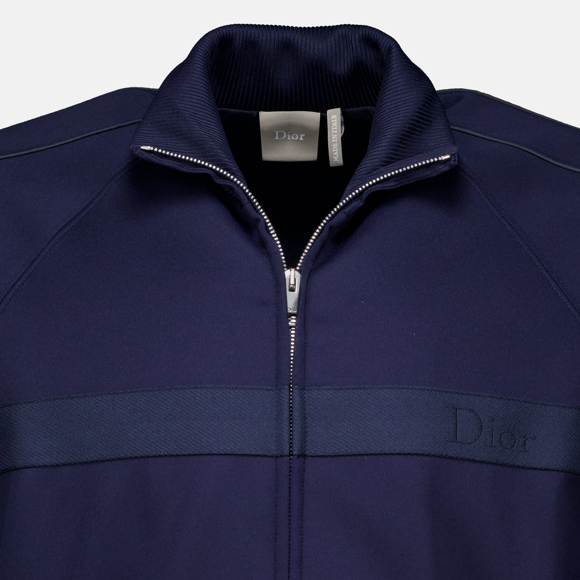 Vestes Chaqueta de Tecido Técnico Azul Marino Dior Bleu foncé Homme