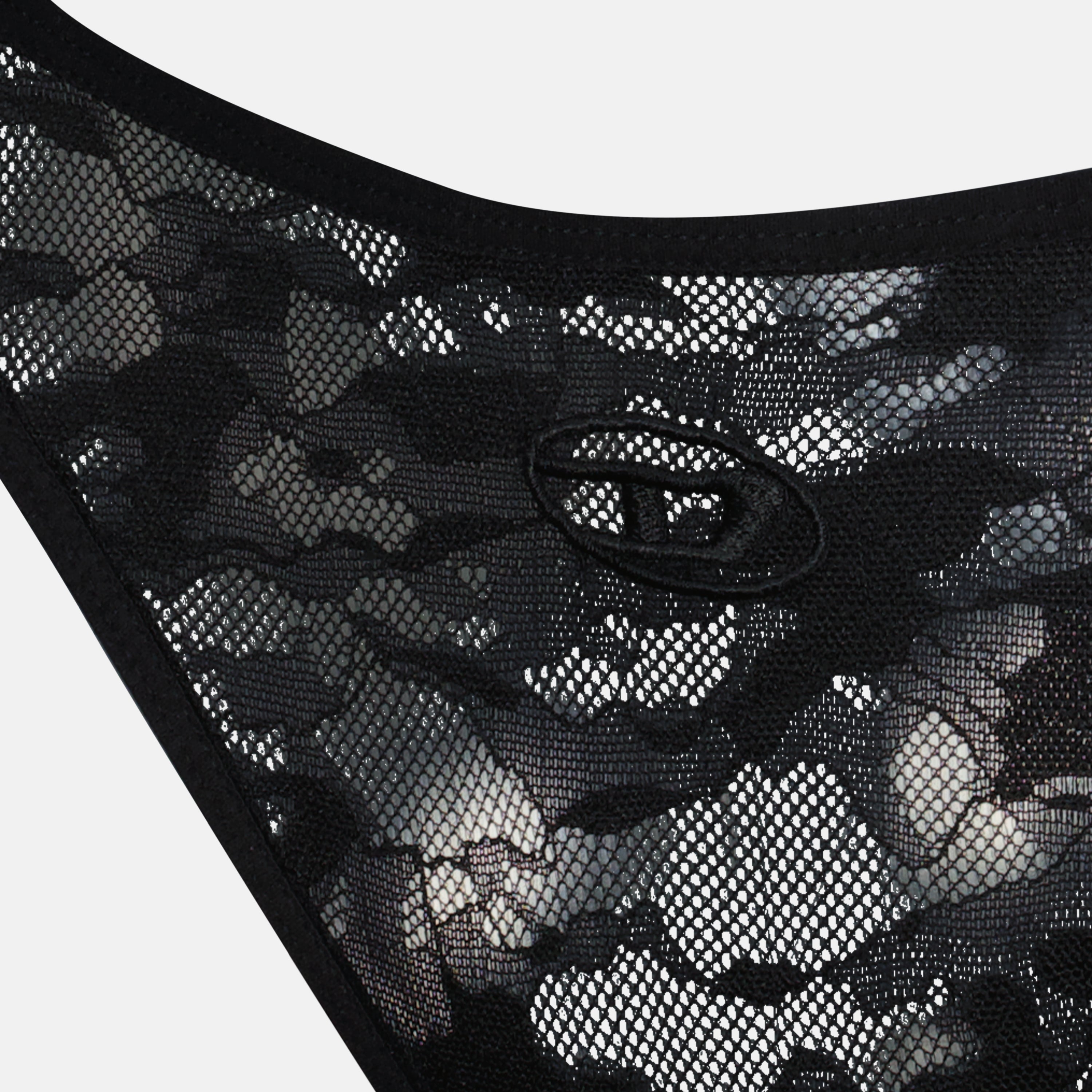 Roupa íntima e homewear Tanga Punchy en dentelle Diesel Preto Femme