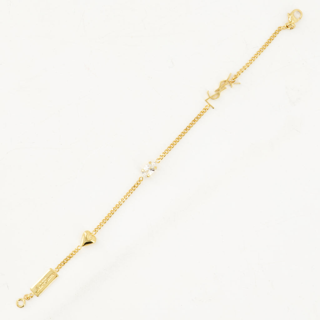 Bijoux Bracelet Cassandre Saint Laurent Doré Femme