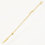Bijoux Bracelet Cassandre Saint Laurent Doré Femme