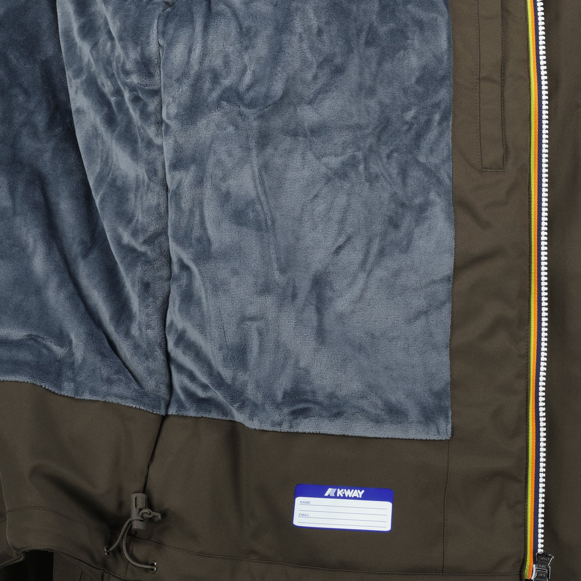 Bild der K-Way Jacko Twill Marmota Jacke für Herren - Herbst-Winter 2025 - Detaillierte Ansicht_2