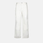 Pantalones Jeans Carpenter Blancos Dior Blanco Homme