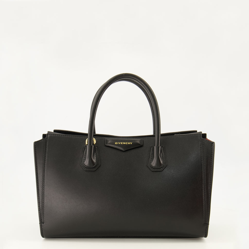 Sacs à main et épaule Borsa Antigona Catchall Piccola in Pelle Nera Givenchy Noir Femme
