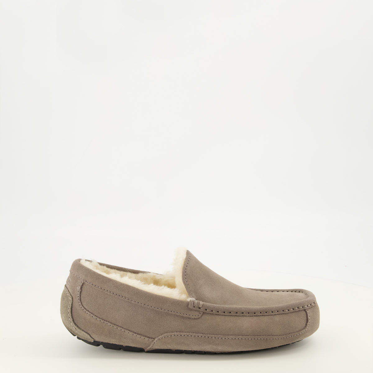 Mocassins Chausson Ascot gris Ugg Gris Homme