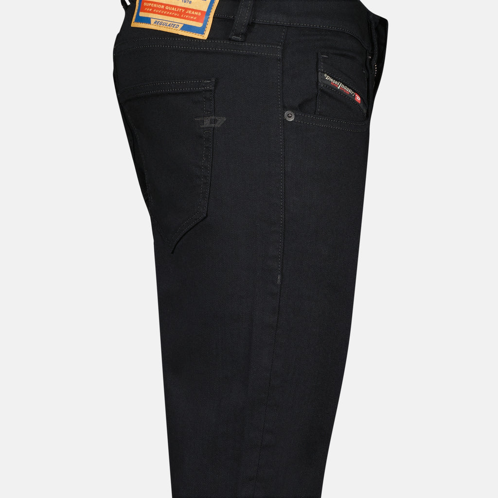 Pantalones Jean Slim 2019 D-Strukt Diesel Negro Homme