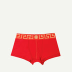 Sous-vêtements et homewear Boxer court Medusa Greca Versace Rouge Homme