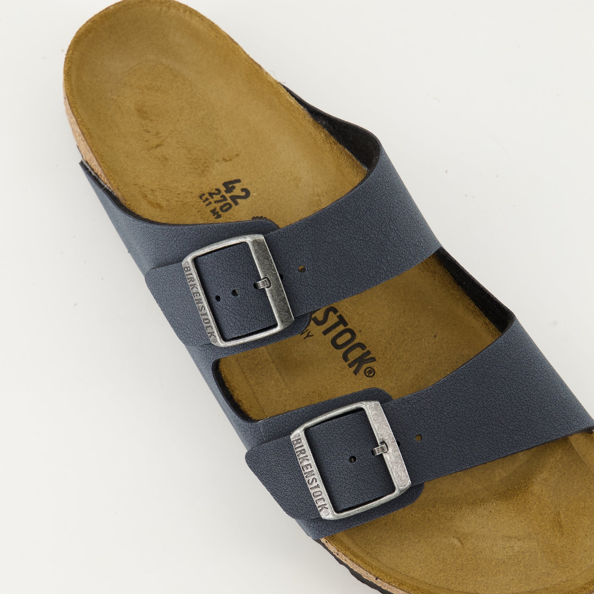 Zapatos abiertos Sandalias Arizona Birkenstock azul oscuro Homme