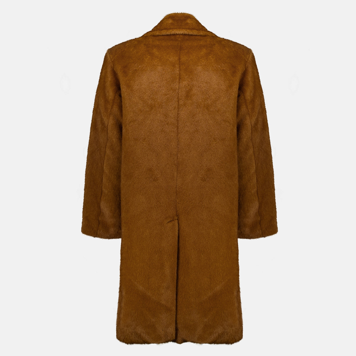 Manteaux 모조 털 코트 Drole De Monsieur Marron Homme