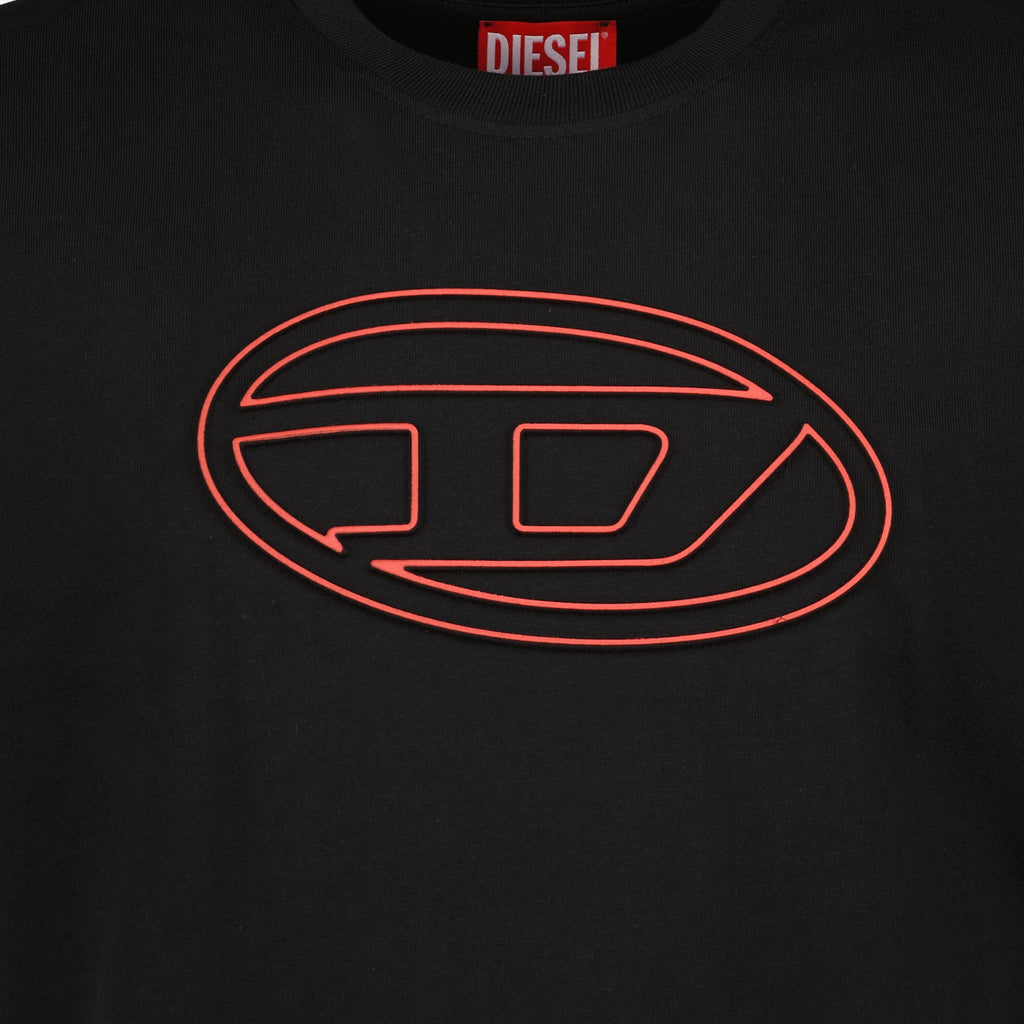Bild des T-Shirts T-Adjust-Bigoval von Diesel für Herren - Herbst-Winter 2025 - Detailansicht 3