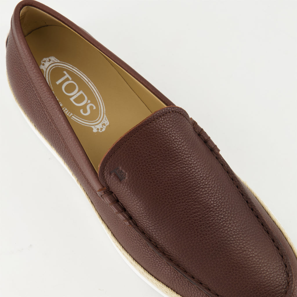 Mocassins Mocassins en cuir Tod's Marron Homme
