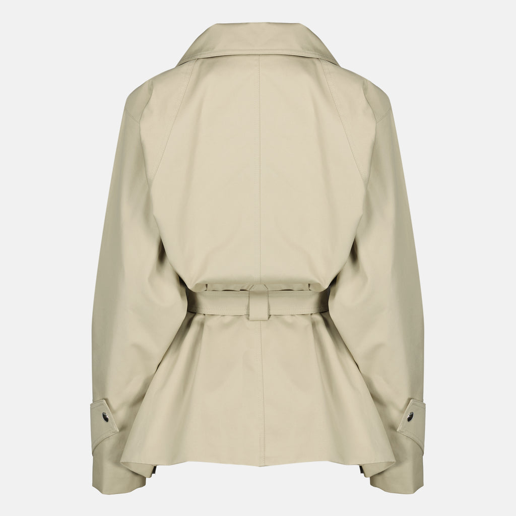 Manteaux Trench court à col montant beige Iro Beige Femme