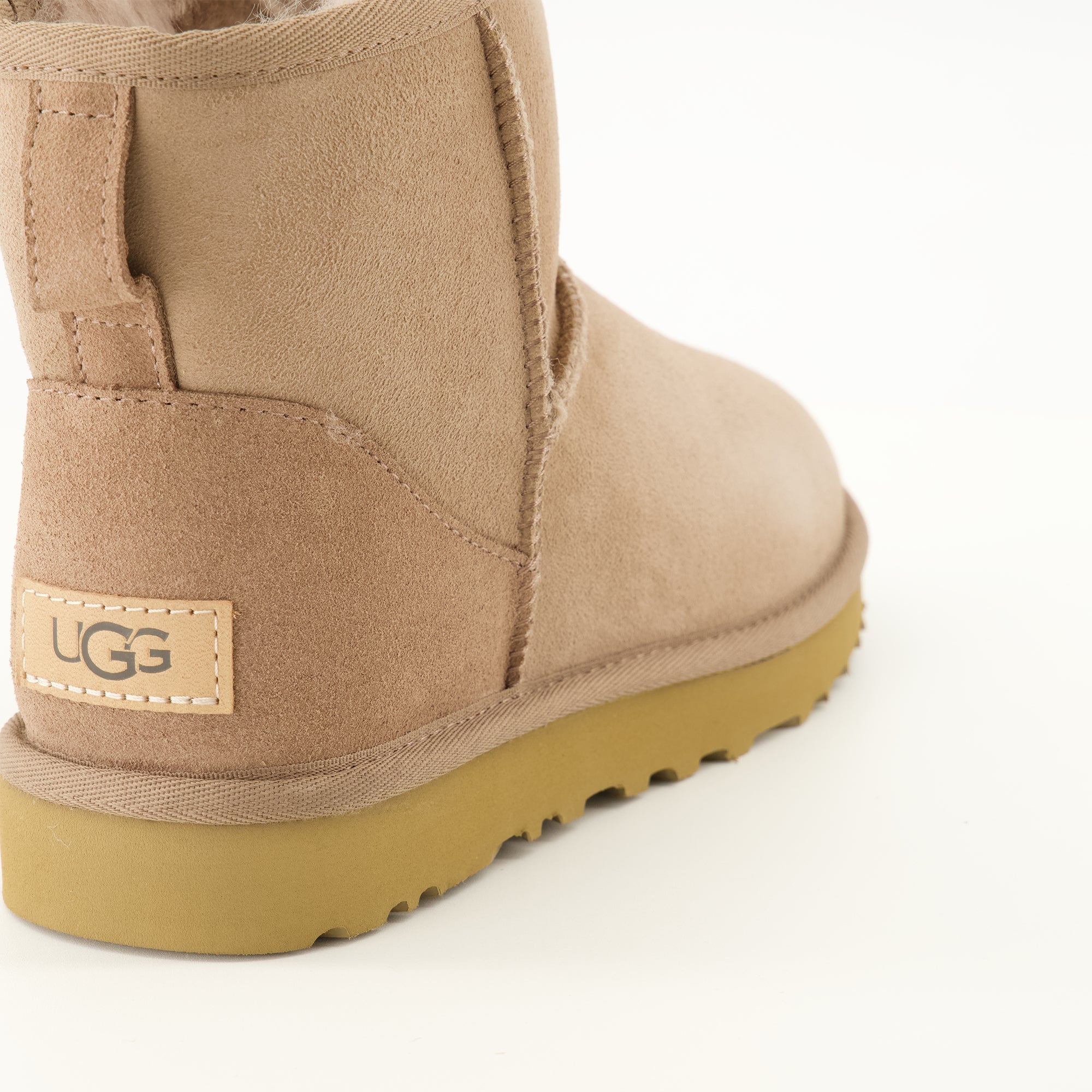 Bottines Botas Classic Mini II Beige Ugg Beige Femme
