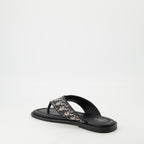 Zapatos abiertos Sandalias Alias Dior Negro Homme