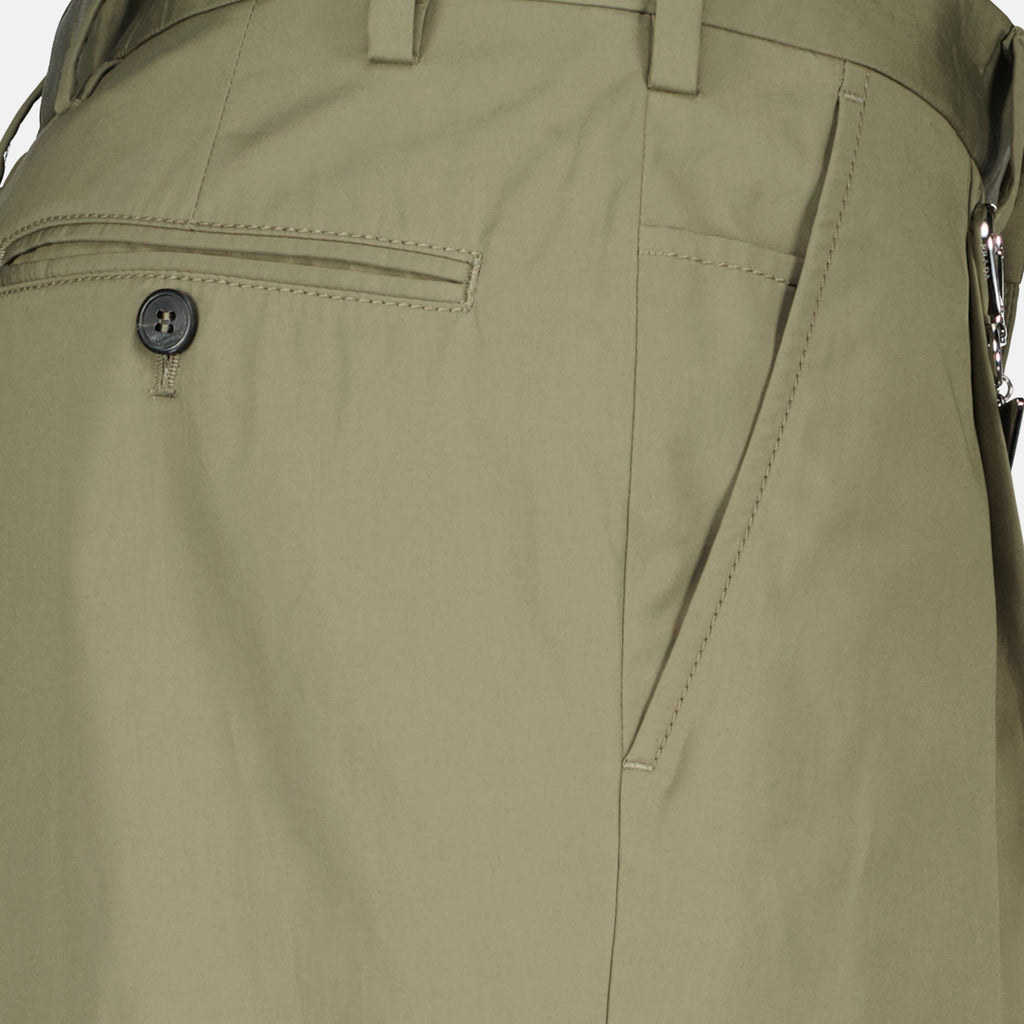 Image de l'article Pantalon de ville beige de la marque Prada pour Homme - Saison Printemps-Été 2026 - Vue détaillée_2