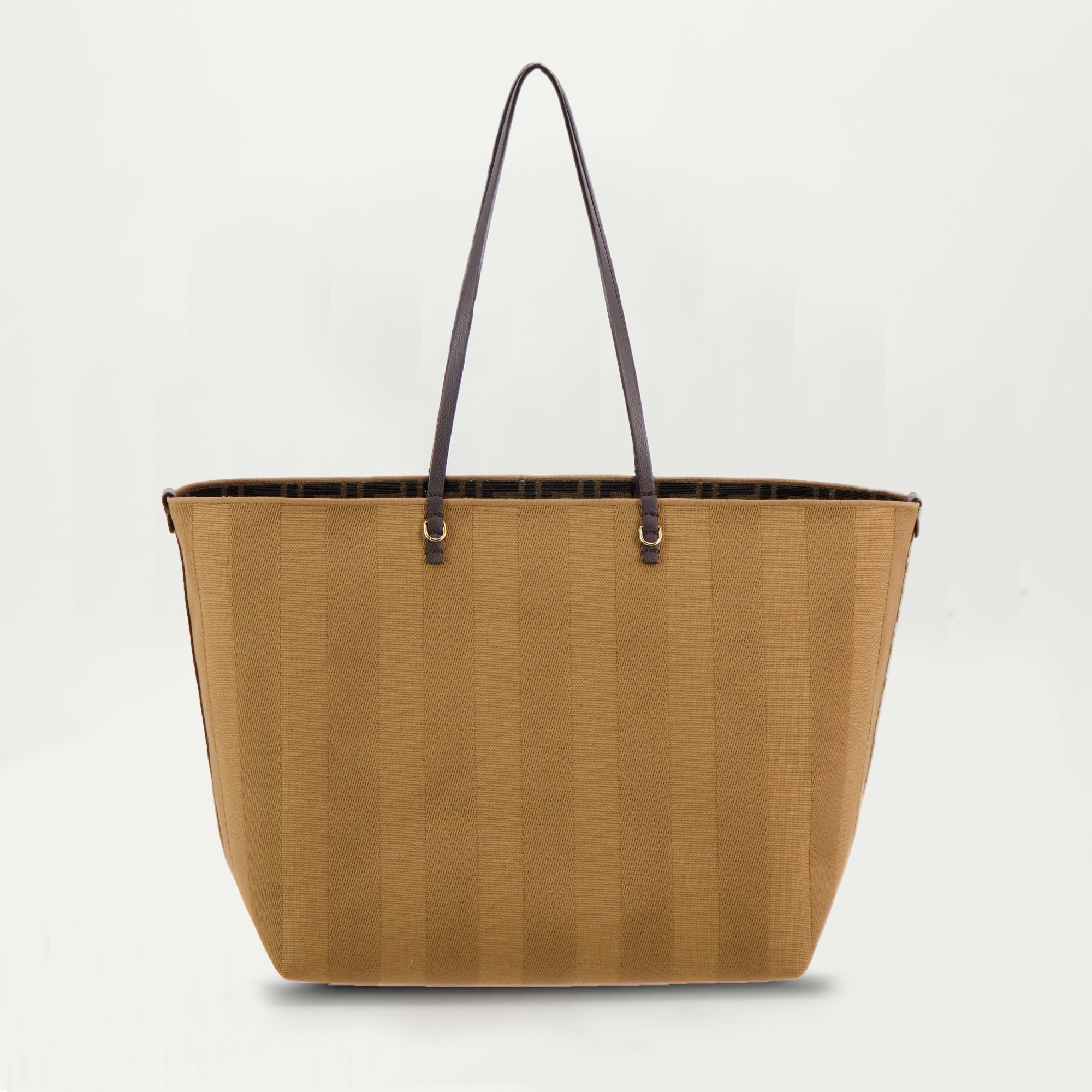 Borse tote Borsa Tote Roll Fendi Marrone Femme