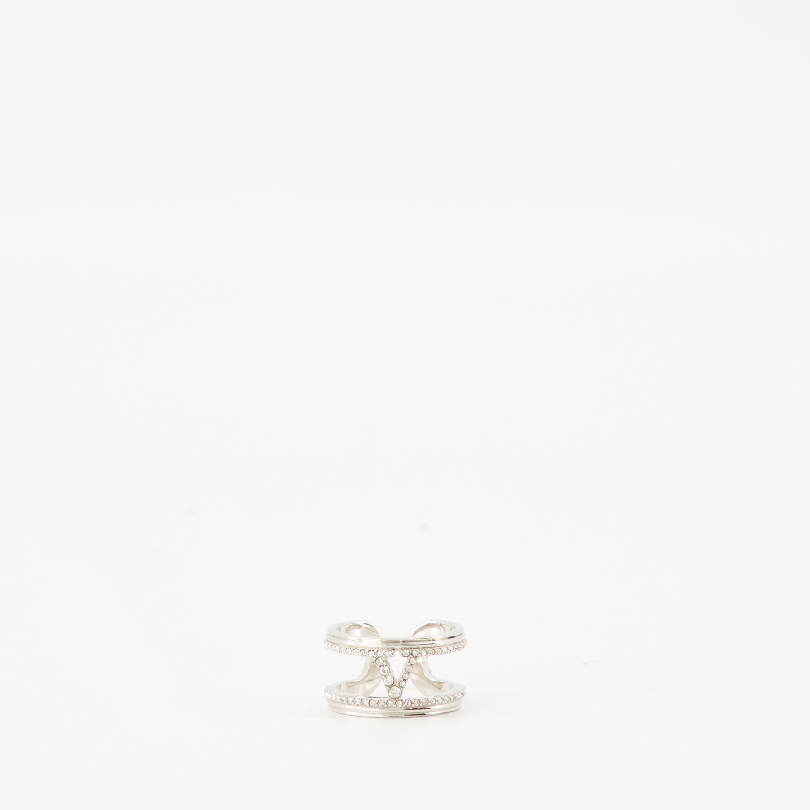 Image de l'article Bague Ovalette de la marque Valentino Garavani pour Femme - Saison Automne-Hiver 2025 - Vue de Face