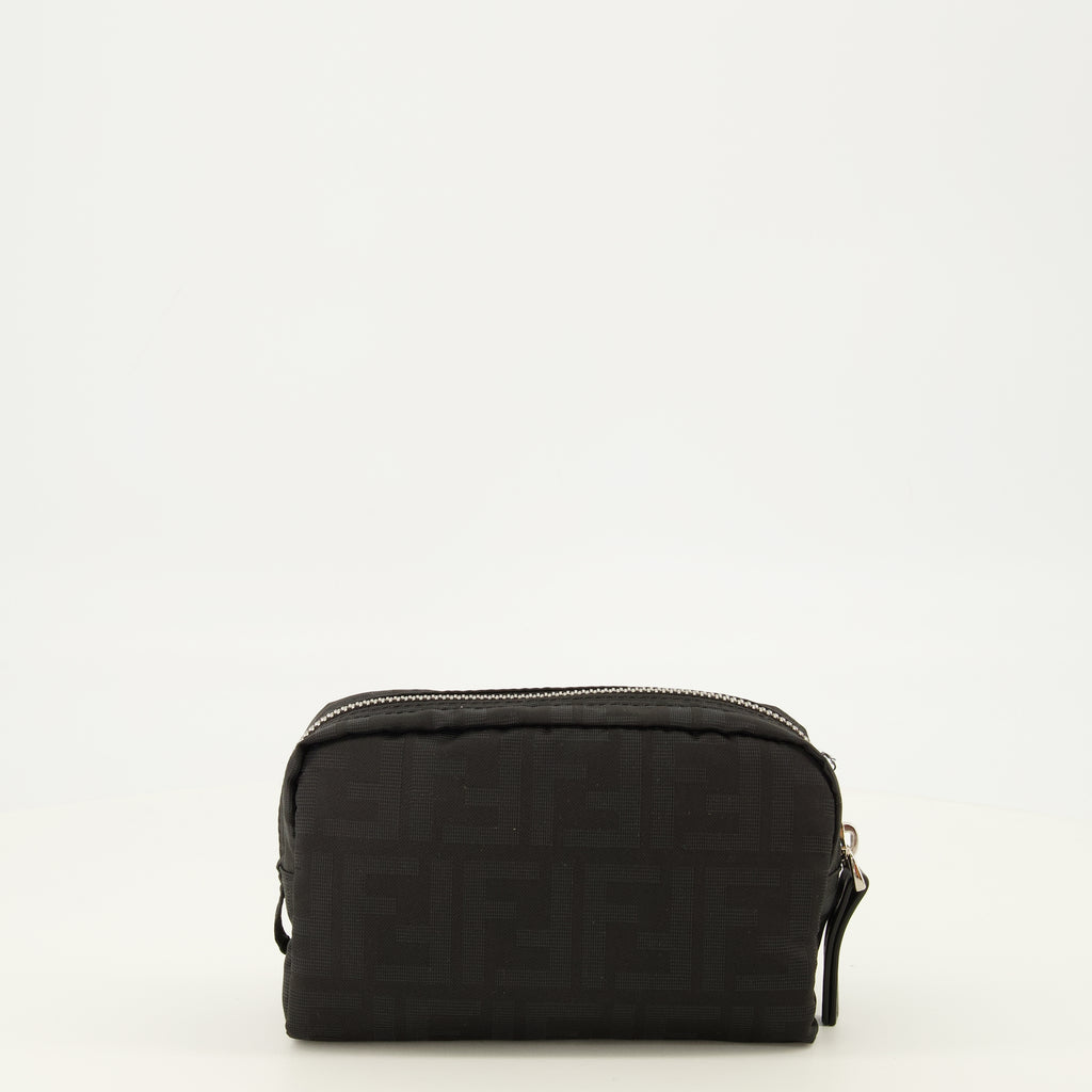 Pochettes Micro Toiletry Bag Fendi Noir Unisexe