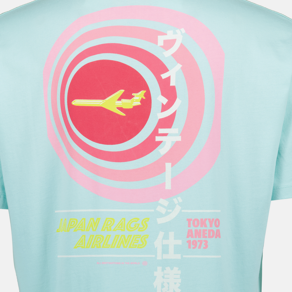 Tシャツ ヒナタ Tシャツ Japan Rag 青 Homme