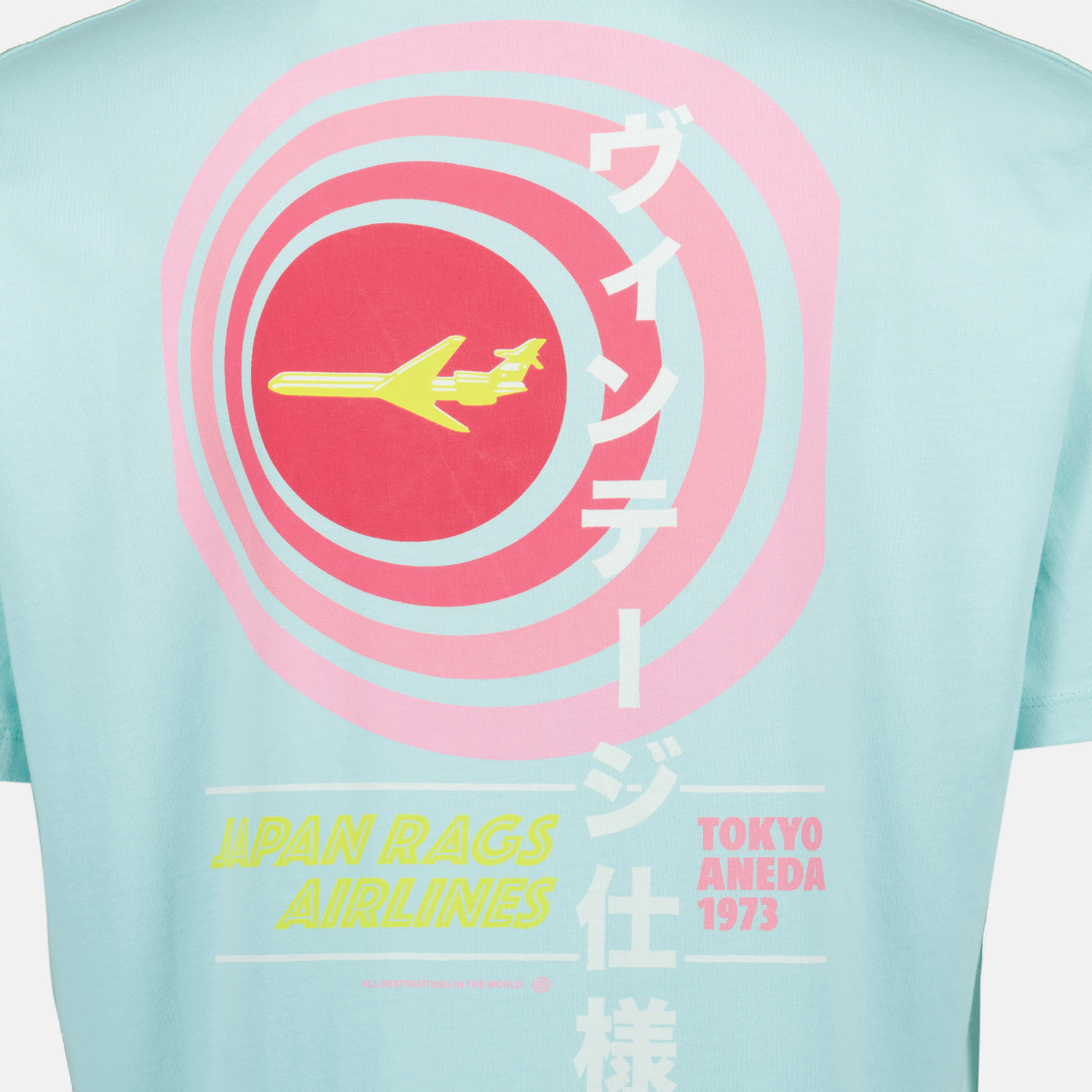 Tシャツ ヒナタ Tシャツ Japan Rag 青 Homme