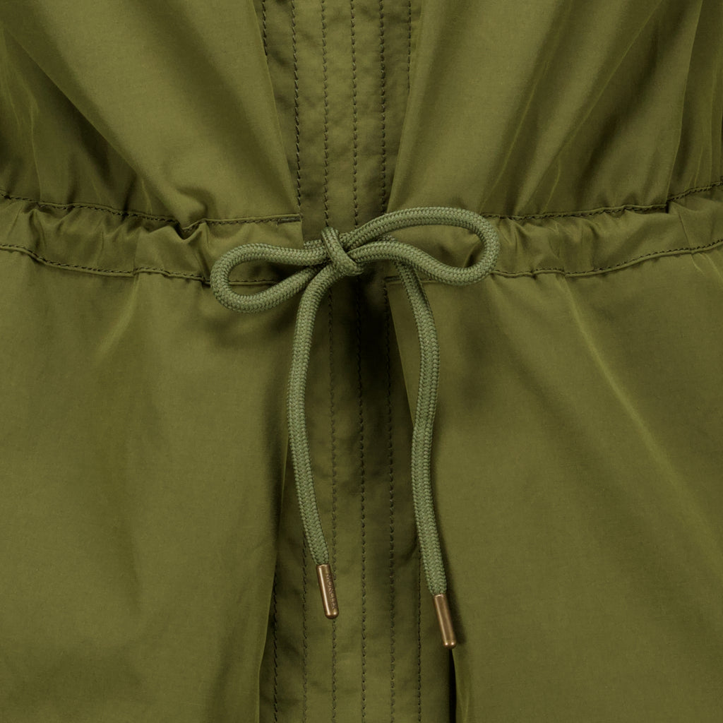 Manteaux Parka de algodón Sérin en caqui Moncler Kaki Femme