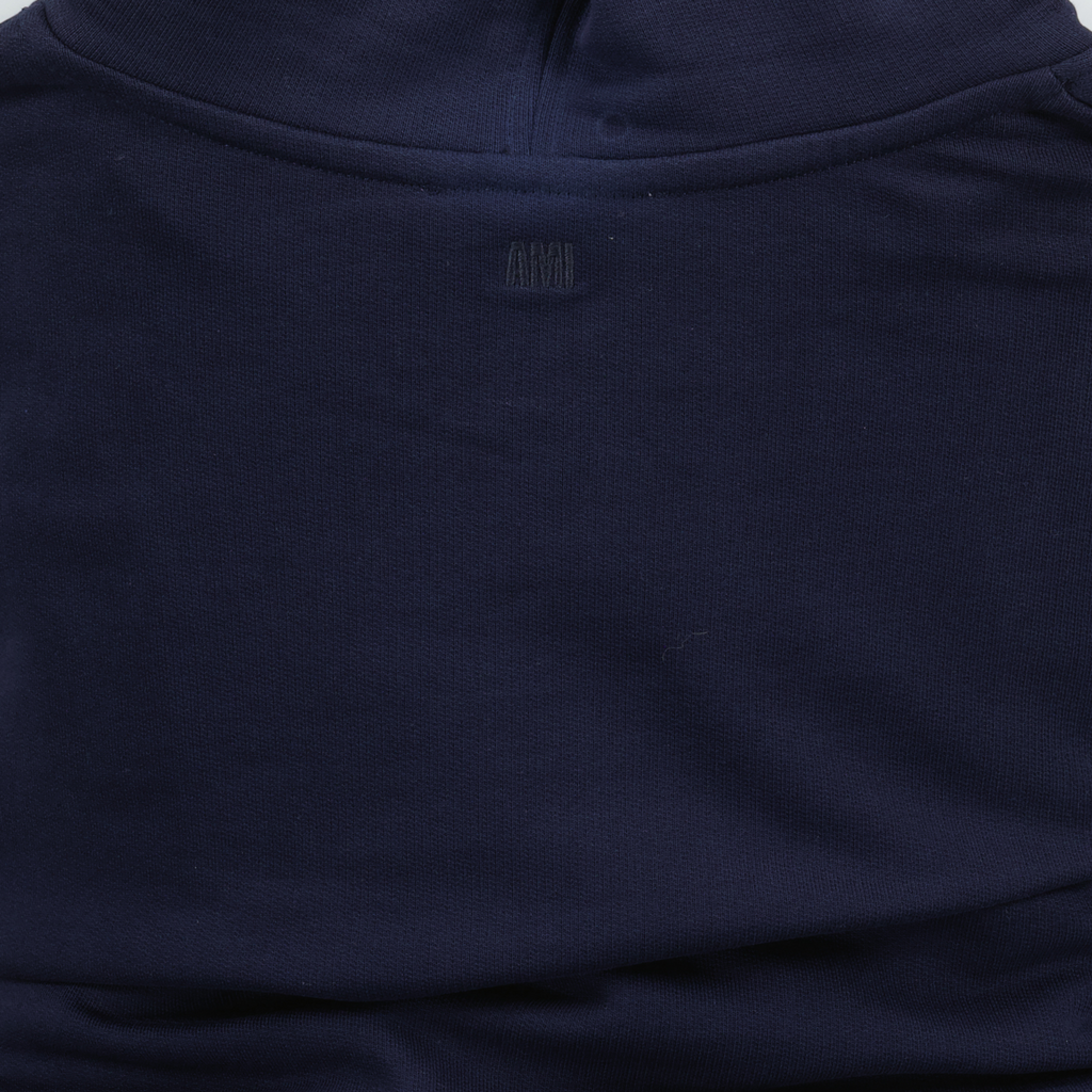 Felpe Hoodie Ami de coeur Ami PARIS Blu scuro Unisex
