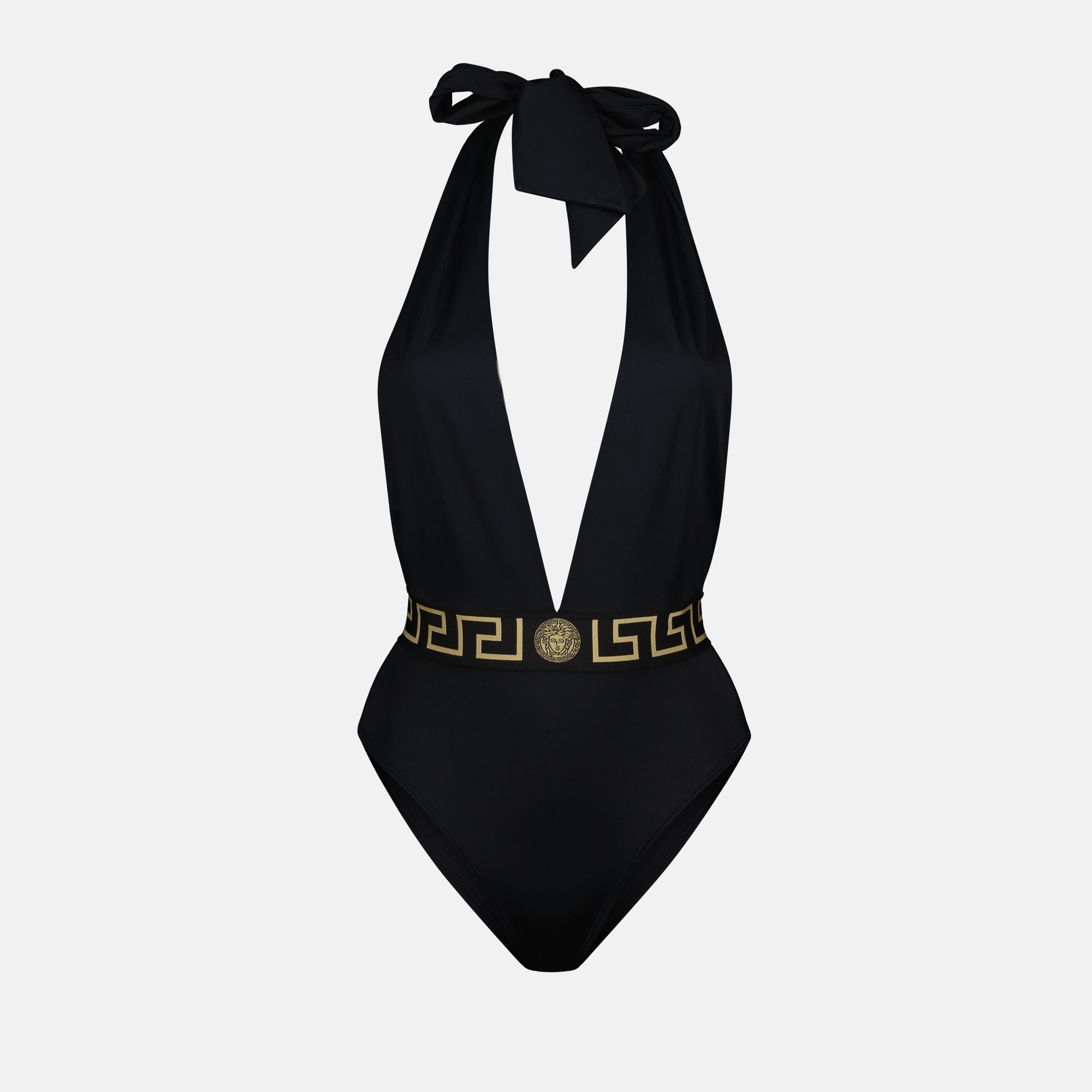 Beachwear Maillot de bain Greca Versace Noir Femme