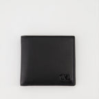 Small leather goods VLogo Wallet Valentino Garavani Black Homme