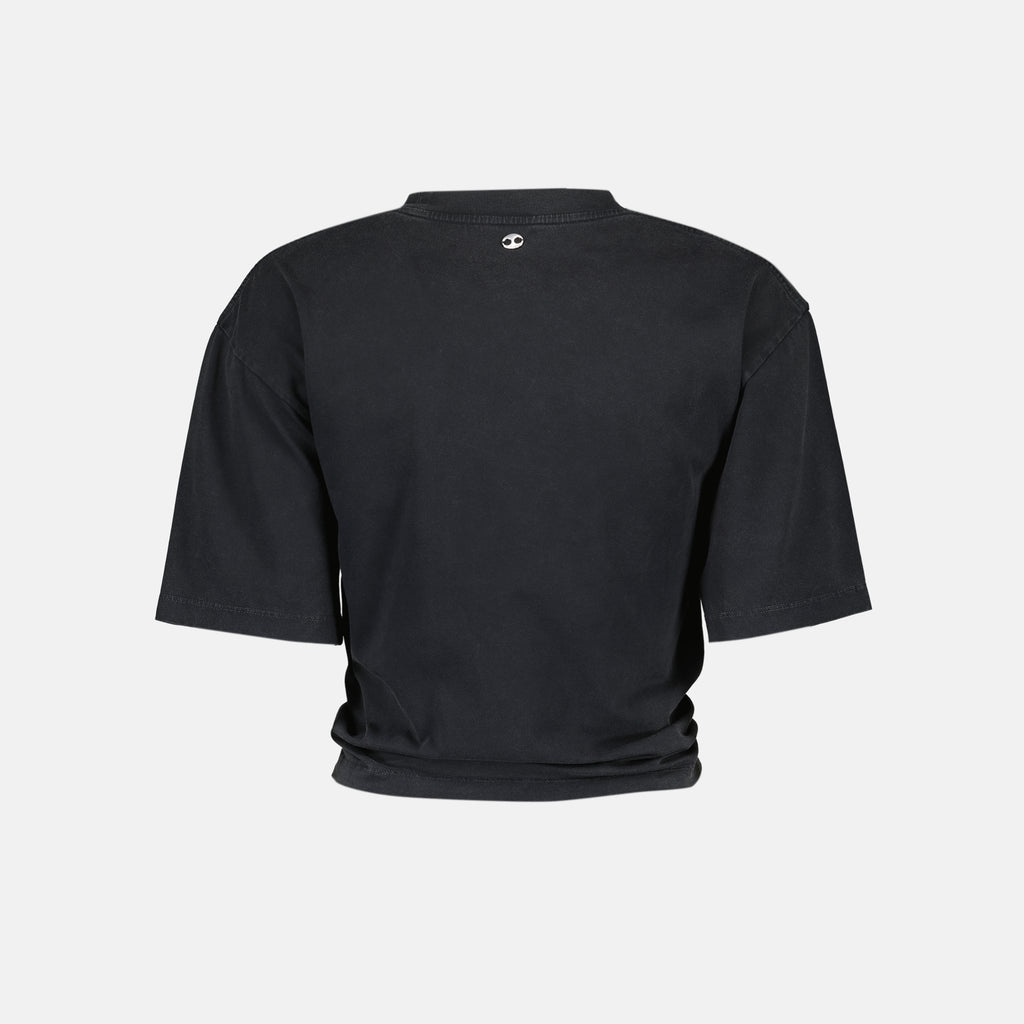 T-shirts T-shirt Cropped Rabanne Gris Femme