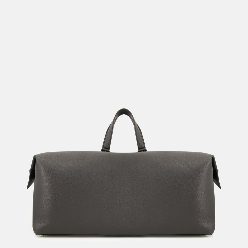 Sacs de sport et voyage Borsa da Viaggio Fendi Lui 55 in Pelle Nera Fendi Gris Femme