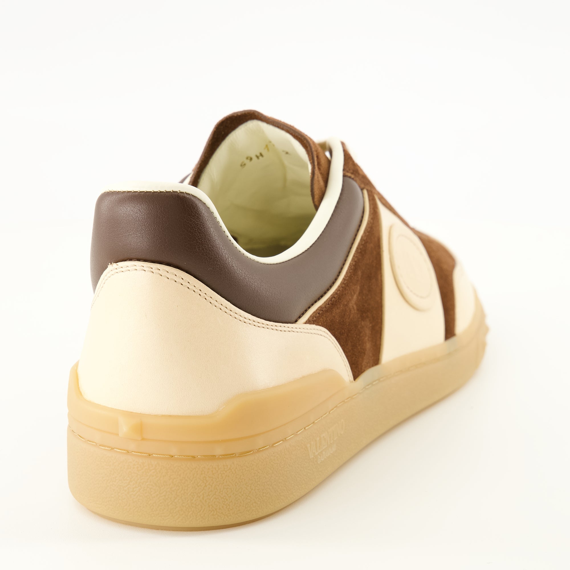 Baskets UpVillage 브라운 스니커즈 Valentino Garavani Marron Homme