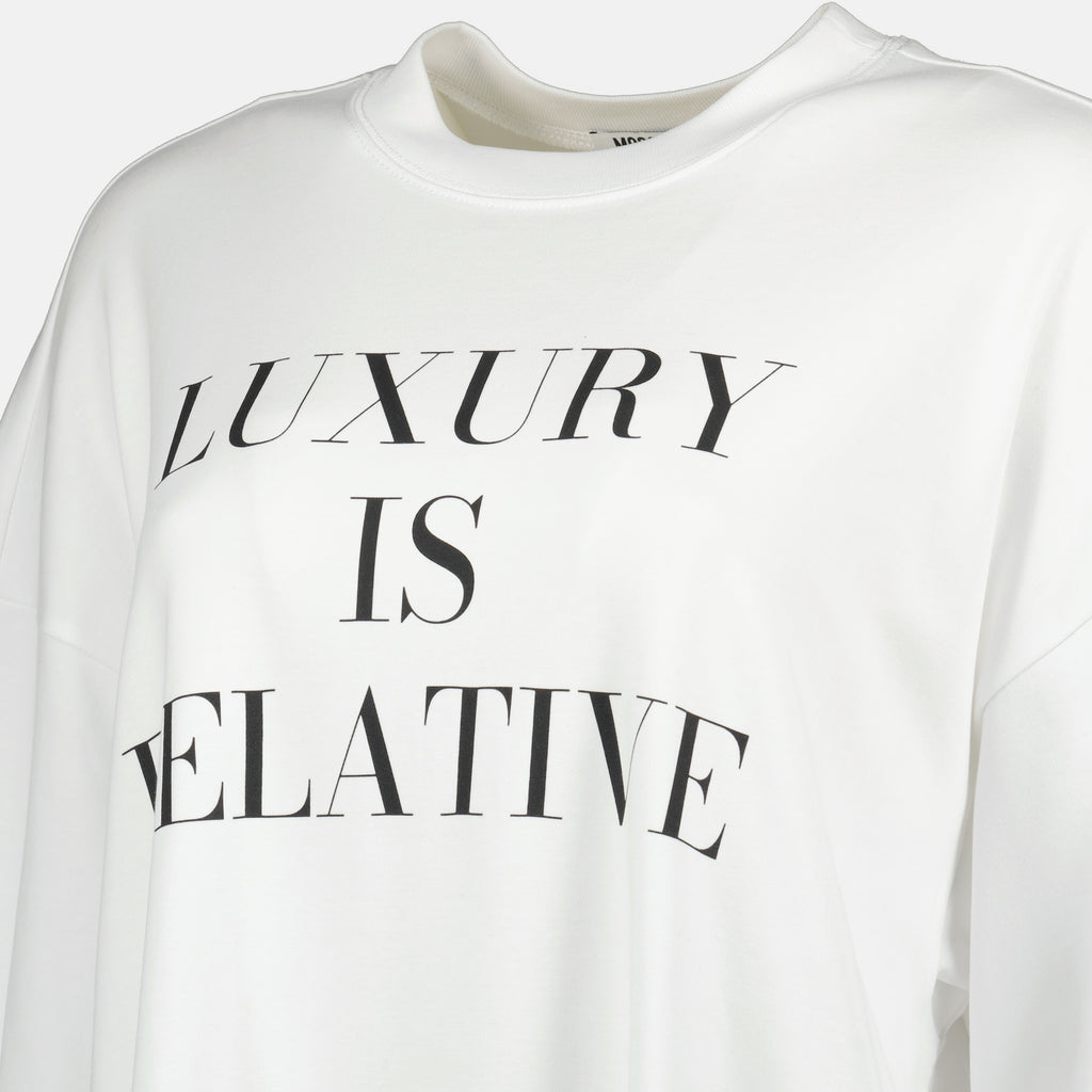 Image de l'article T-shirt imprimé de la marque Moschino pour Femme - Saison Automne-Hiver 2025 - Vue détaillée_1