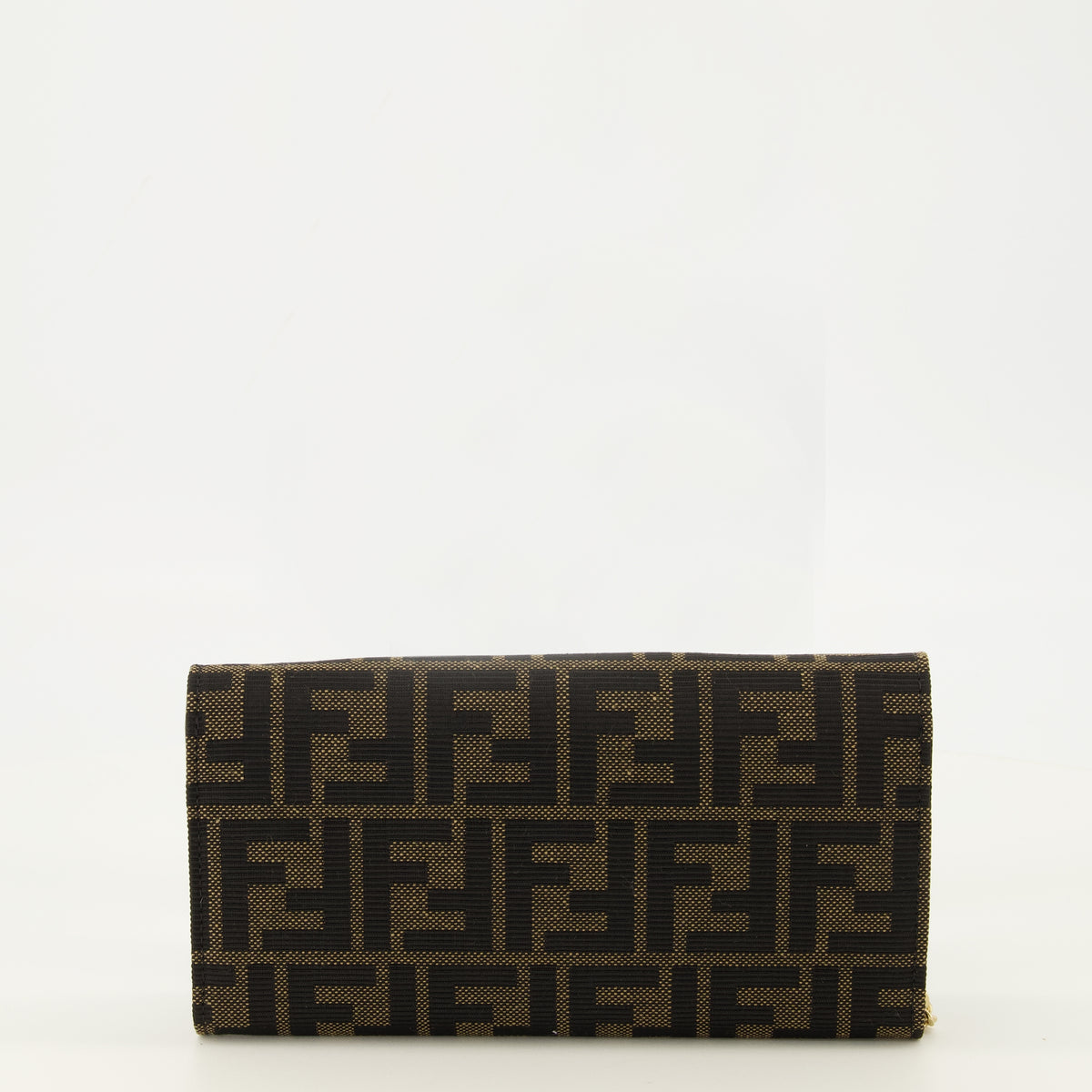 Petite maroquinerie FF Chain Wallet Fendi Marron Femme
