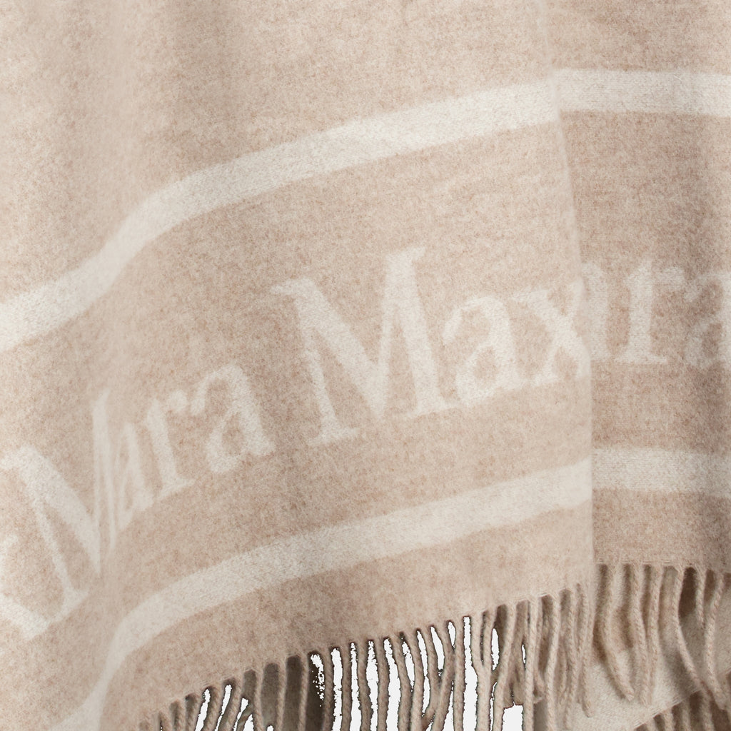 Vestes Poncho in Lana Beige Max Mara Beige Femme