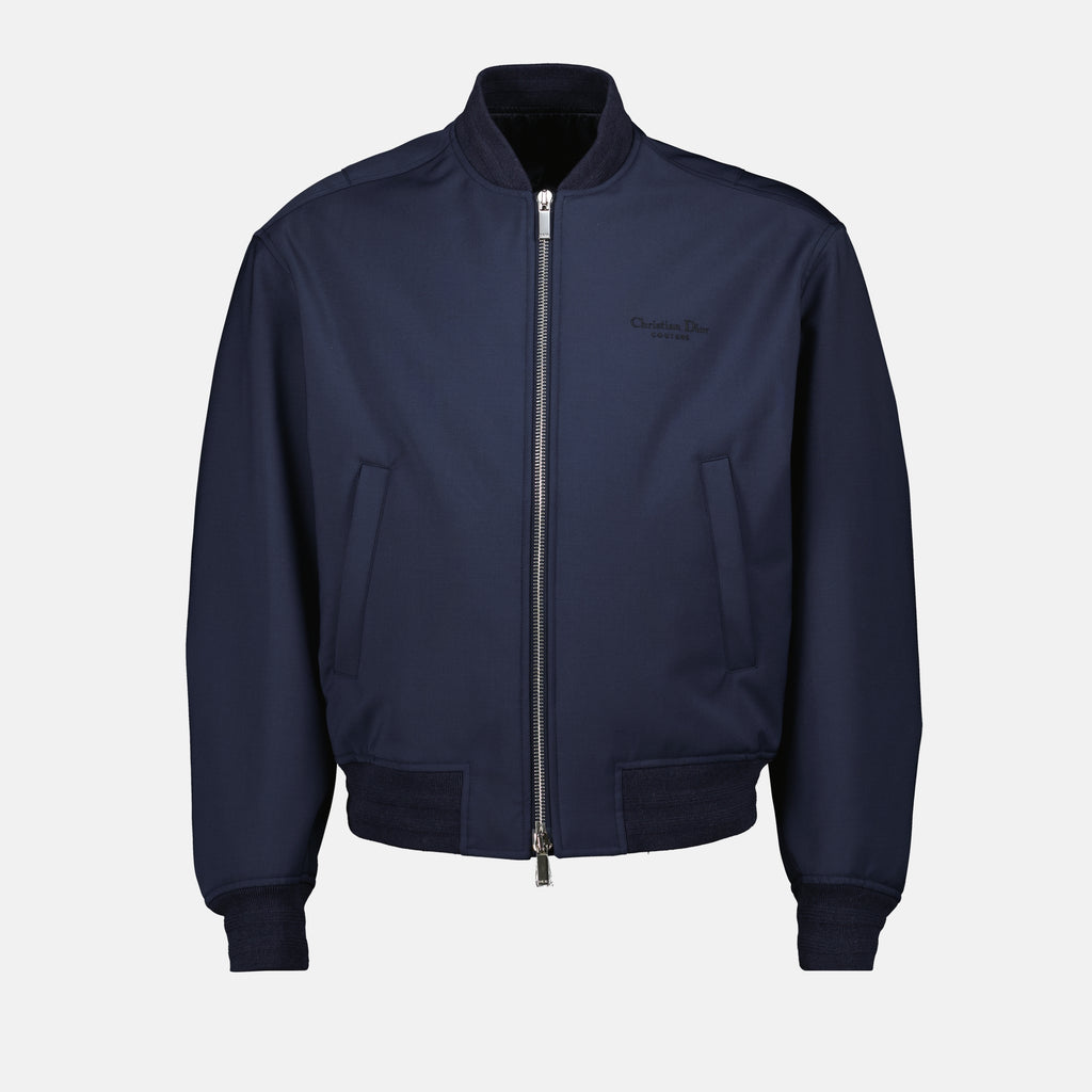 Chaquetas Bombers de Dior Archives Dior azul oscuro Homme
