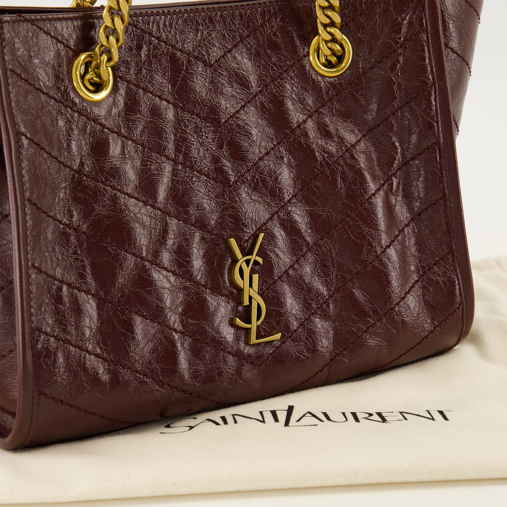Sacs à main et épaule Niki Shopping small bag en cuero burdeos Saint Laurent Bordeaux Femme