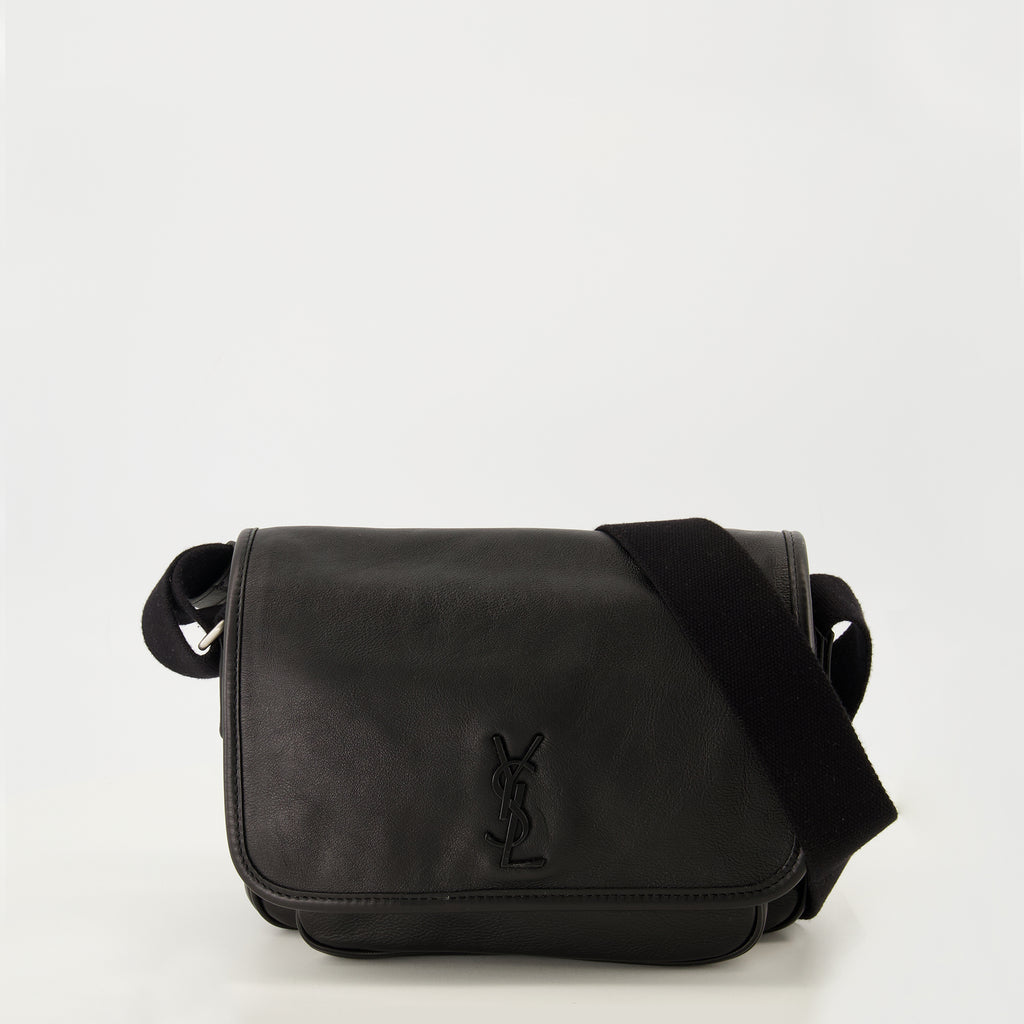 Sacs bandoulière Piccola Borsa Niki in Pelle Nera Saint Laurent Noir Homme