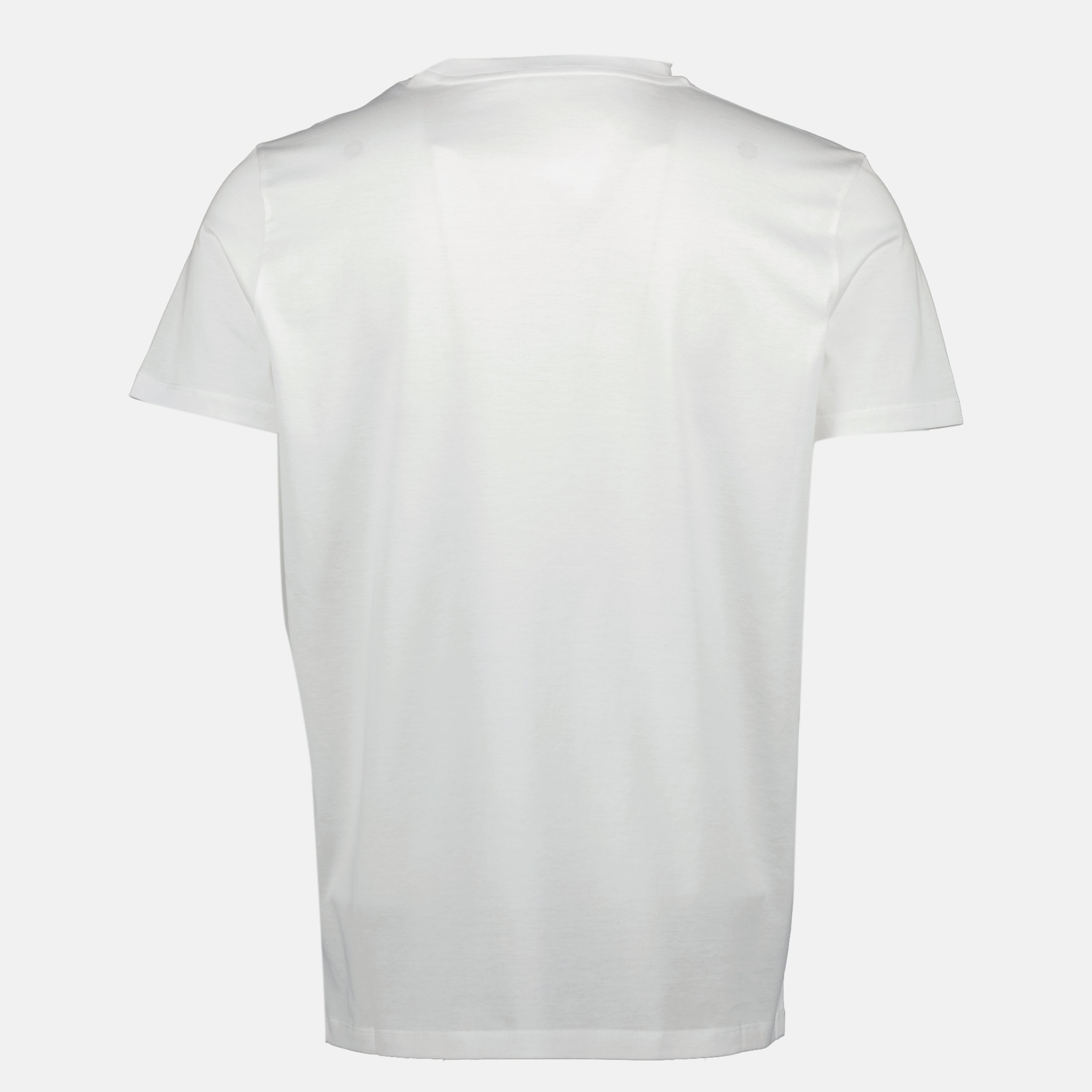 T-shirts T-shirt à logo Moncler Blanc Homme